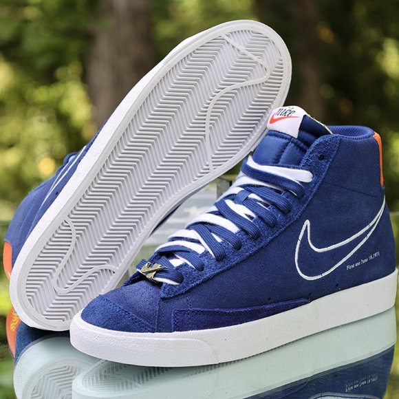 Nike Blazer Mid 77 First Use Deep Royal Blue Mens Size 10 - Picture 6 of 13